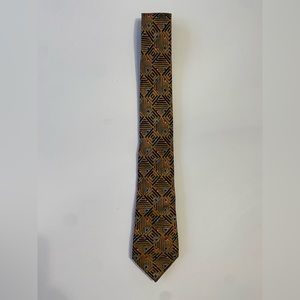 Vintage Linco Patterned Silk Tie